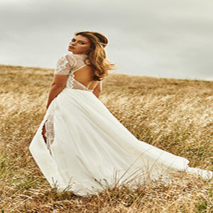 Wedding dress in luxury box