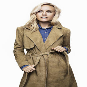 Suede coat