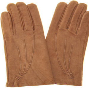 Suede gloves
