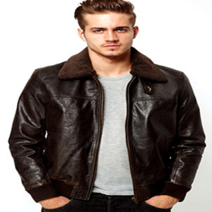 Leather jacket