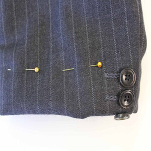 Jacket/coat/raincoat shortening